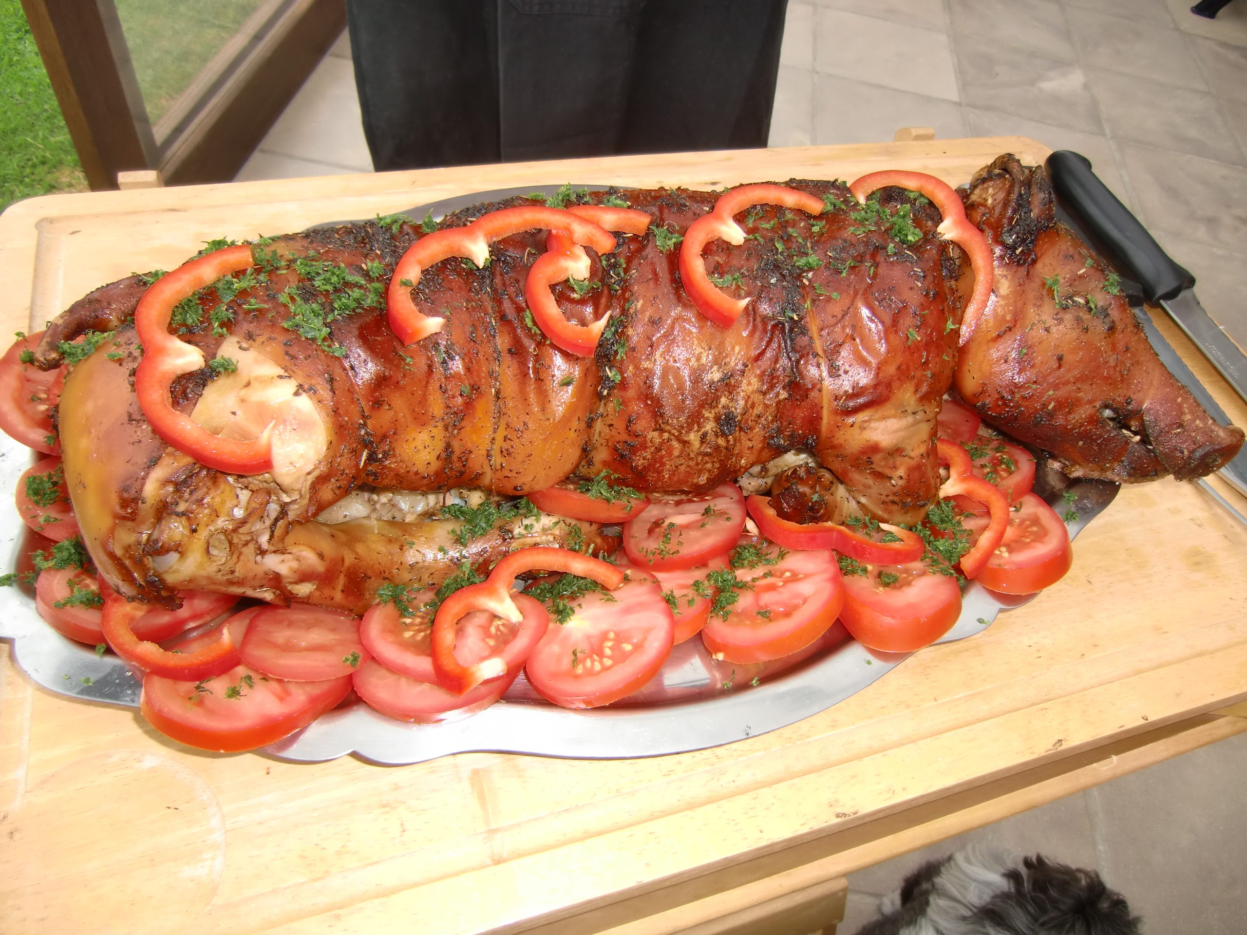 cochon farci maison